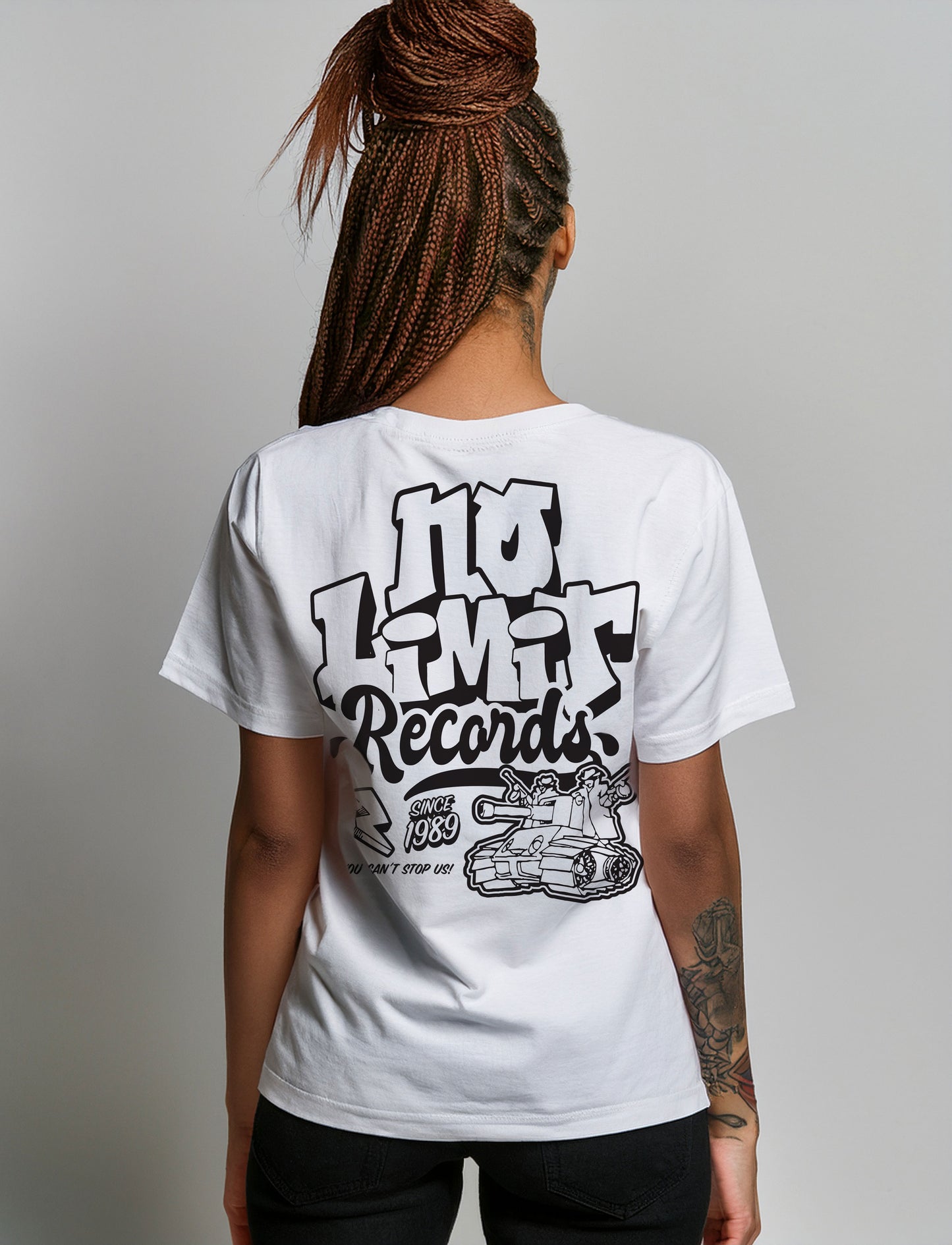 No Limit Records White Tee
