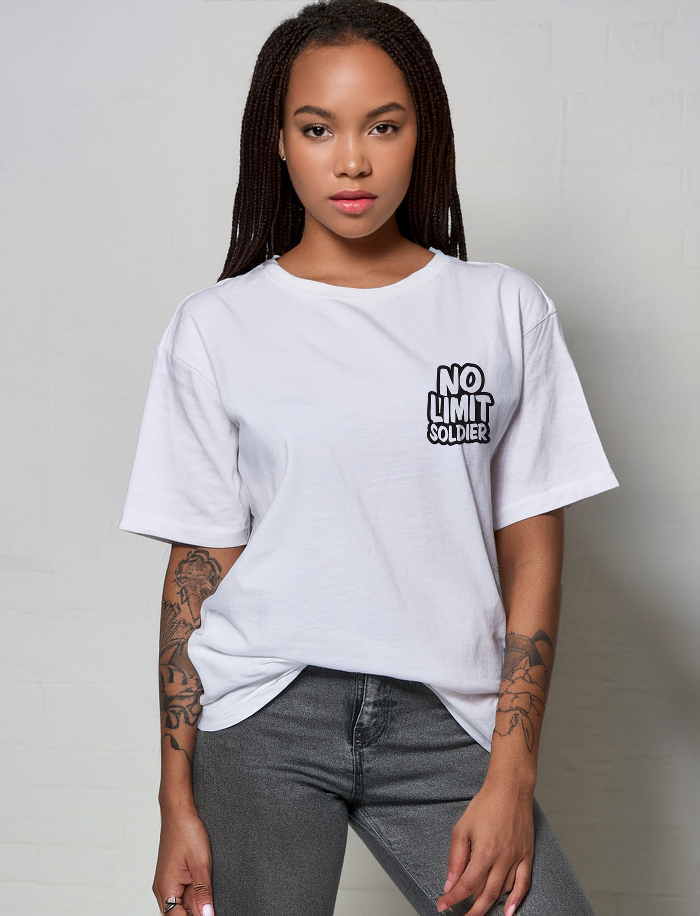 No Limit Records White Tee