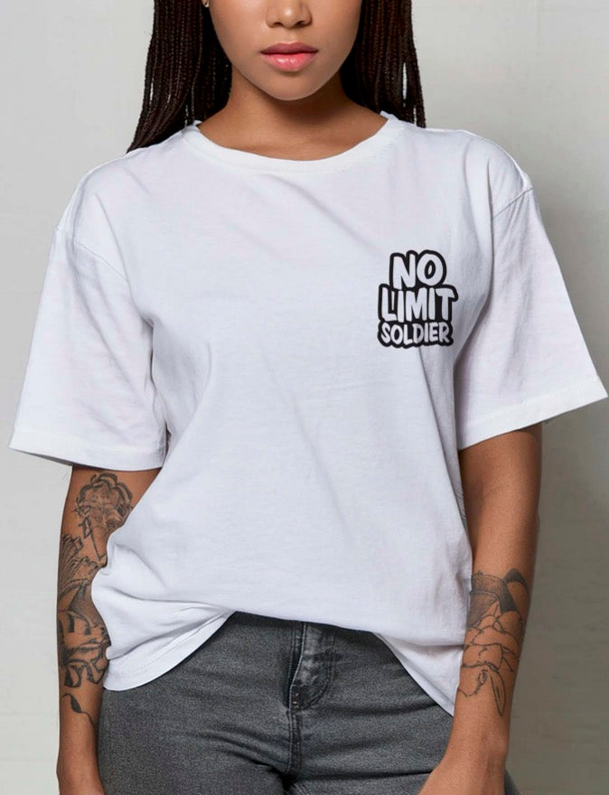 No Limit Records White Tee