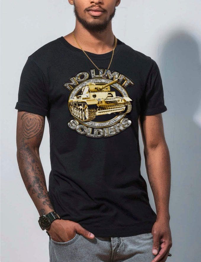 No limit Soldiers Gold Tank Tee